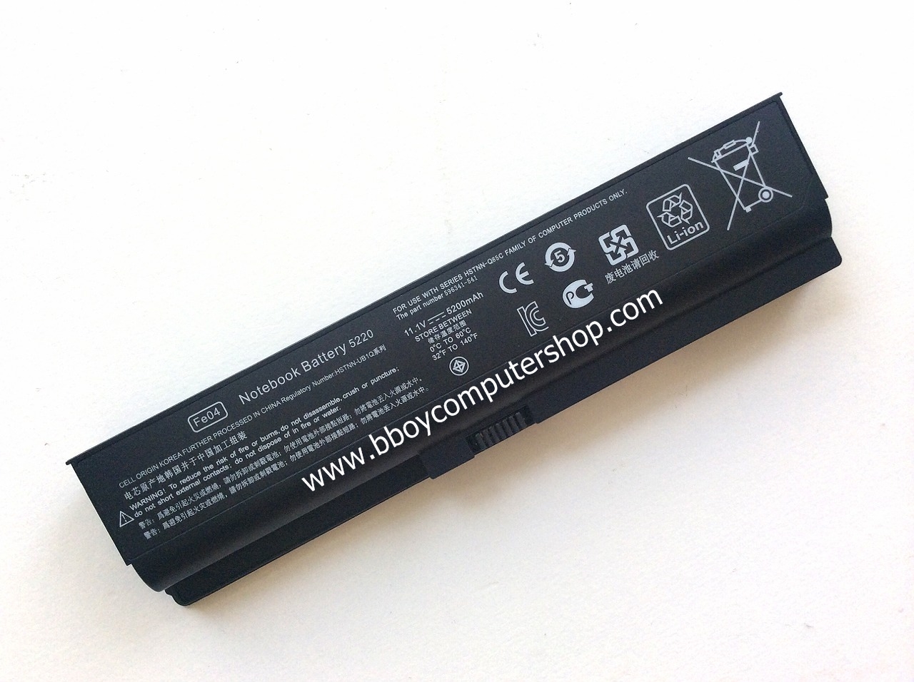 HP Battery แบตเตอรี่ HP PROBOOK 5220M FE04