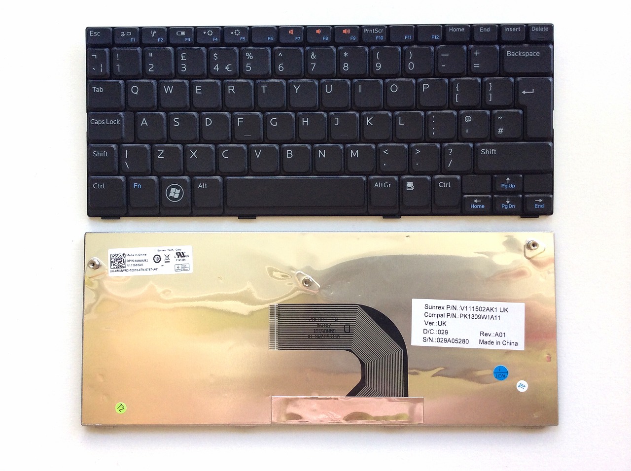 DELL Keyboard คีย์บอร์ด DELL MINI 1018 1012