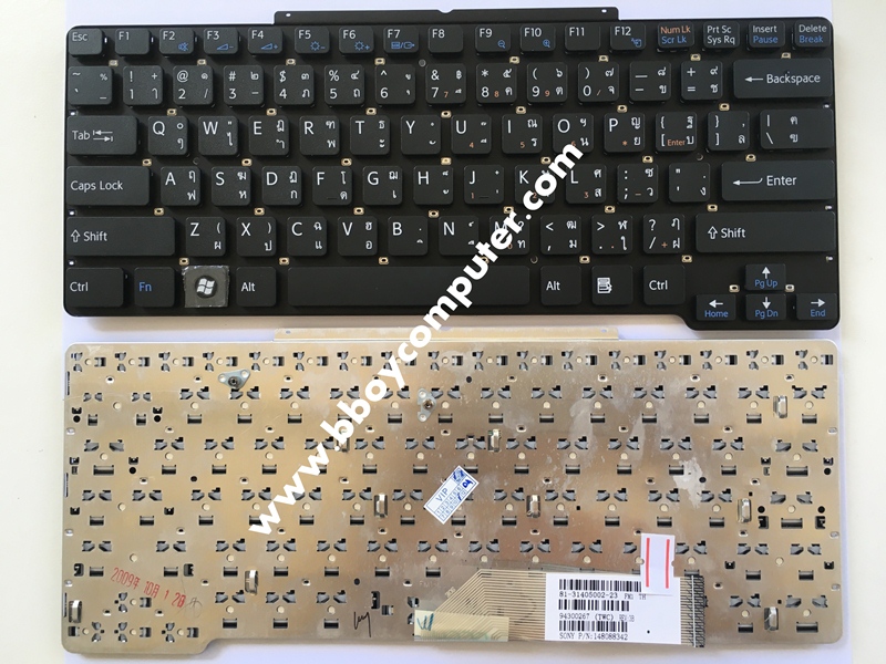 SONY Keyboard คีย์บอร์ด SONY VAIO VGN-SR SERIES ไทย อังกฤษ