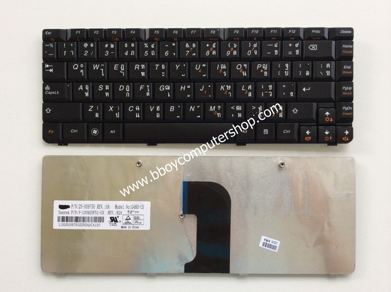 LENOVO keyboard คีย์บอร์ด LENOVO G460 G460A G460AL G465 ไทย-อังกฤษ **++