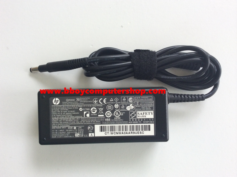 HP Adapter อะแดปเตอร์ ของแท้  HP-COMPAQ 19.5V 3.33A 65W หัว 4.8*1.7MM