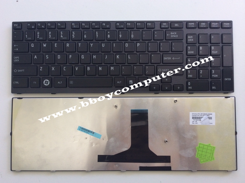 TOSHIBA Keyboard คีย์บอร์ด TOSHIBA SATELLITE A660 A660D A665 A665D