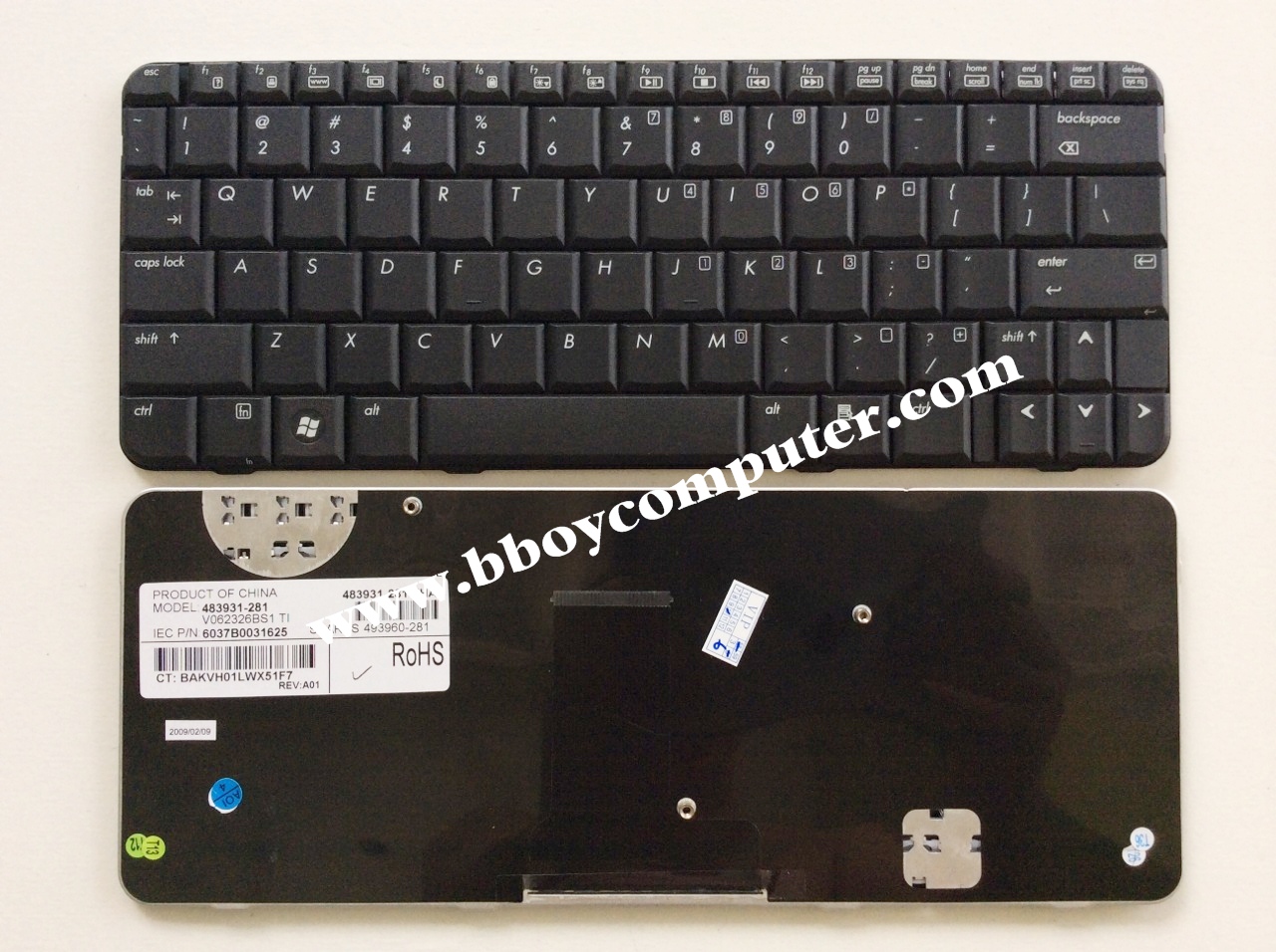 HP Keyboard คีย์บอร์ด HP COMPAQ CQ20 2230S