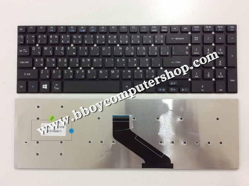 New Net Tastiera Italiana Per Acer Aspire/Extensa/TravelMate – Layout IT, Cavo Flat, Compatibile Con 5755, 5830, E1-510, V3-571 E Molti Altri