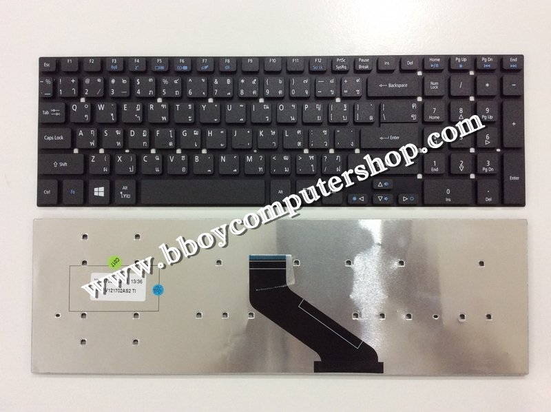 ACER Keyboard คีย์บอร์ด ACER ASPIRE E15 5755 5755G 5830 5830T V3-551 V3-731 ไทย-อังกฤษ++