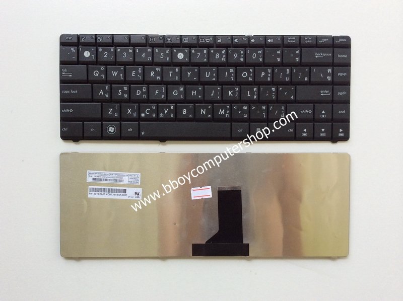 ASUS Keyboard คีย์บอร์ด Asus X45V X45U X45VD X45A K43 K43T X43 X43U X43B X43S X44 X44C X44H X44HR X44Hy X44L N43S 