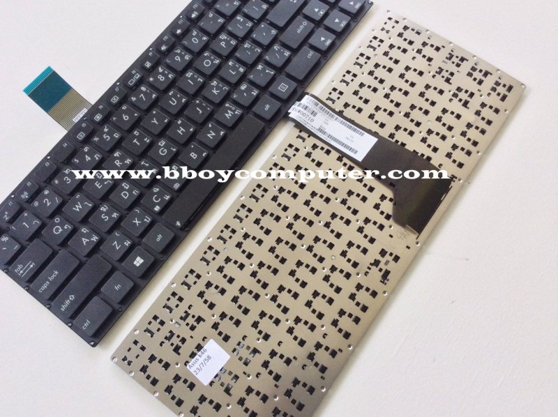 ASUS Keyboard คีย์บอร์ด ASUS S46C K46C S46 K46 S46CB K46CM K46E  ไทย-อังกฤษ 