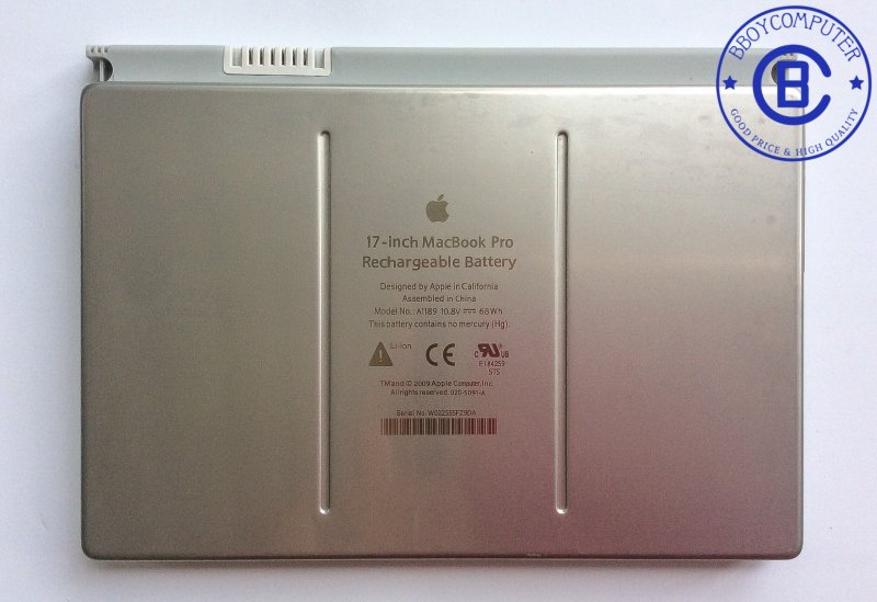 APPLE Macbook Battery แบตเตอรี่ ของแท้  A1189 FOR MACBOOK PRO 17
