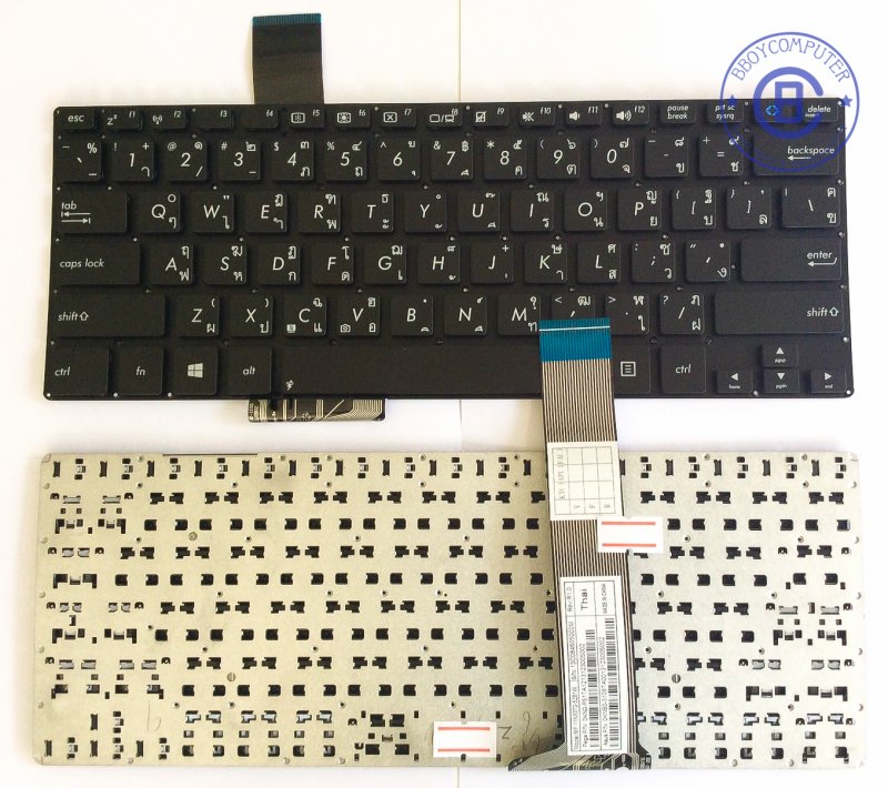ASUS Keyboard คีย์บอร์ด ASUS VivoBook S300K S300KI S300 S300C S300CA ไทย-อังกฤษ