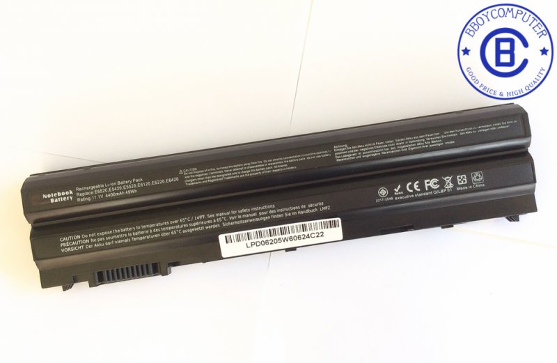 DELL Battery แบตเตอรี่ DELL LATITUDE E5420 E5430 E5220 E5530 E6420 E6520 VOSTRO 3360 3460 3560 T54FJ แบตมี มอก (OEM)