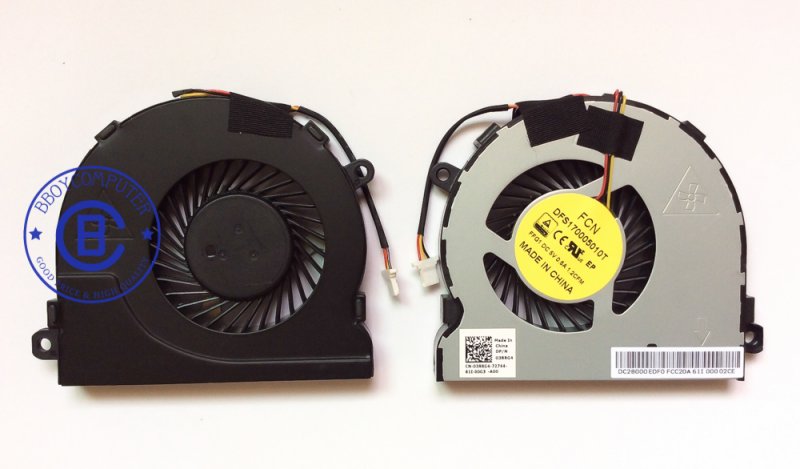 DELL Cpu Fan พัดลมโน๊ตบุ๊ค Inspiron 14-5000 15-5000 14 5447 Ins14M-1528 KSB05105HAA01 Ins14M-2728S 14MR- ***+++