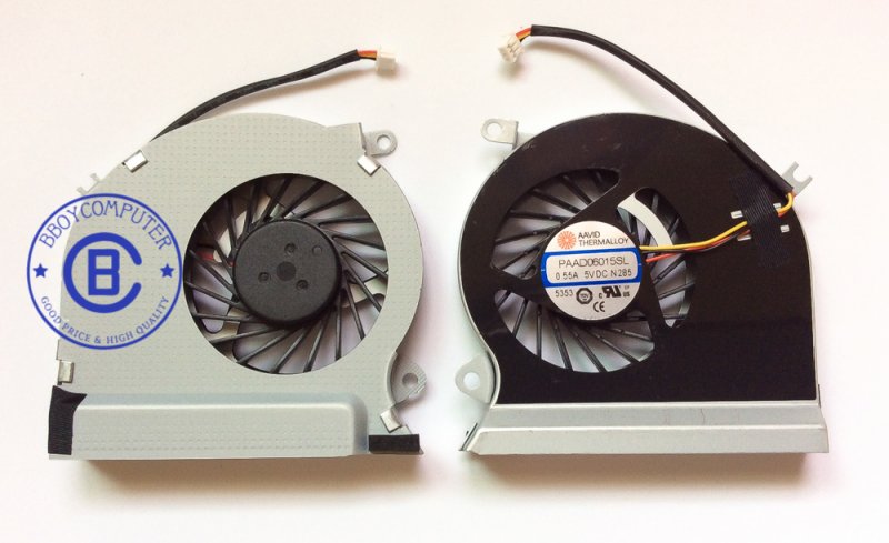 พัดลมโน๊ตบุ๊ค MSI GE70 MS-1756 MS-1757 MS-1759 CPU-VGA E33-0800413-MC2