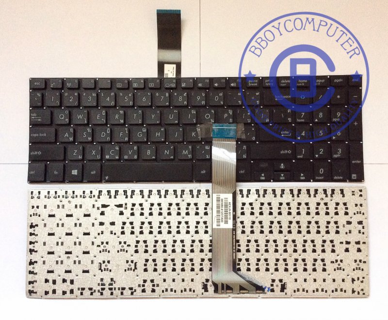 ASUS Keyboard คีย์บอร์ด ASUS K551 K551L S551L S551LA V551L Series ไทย อังกฤษ
