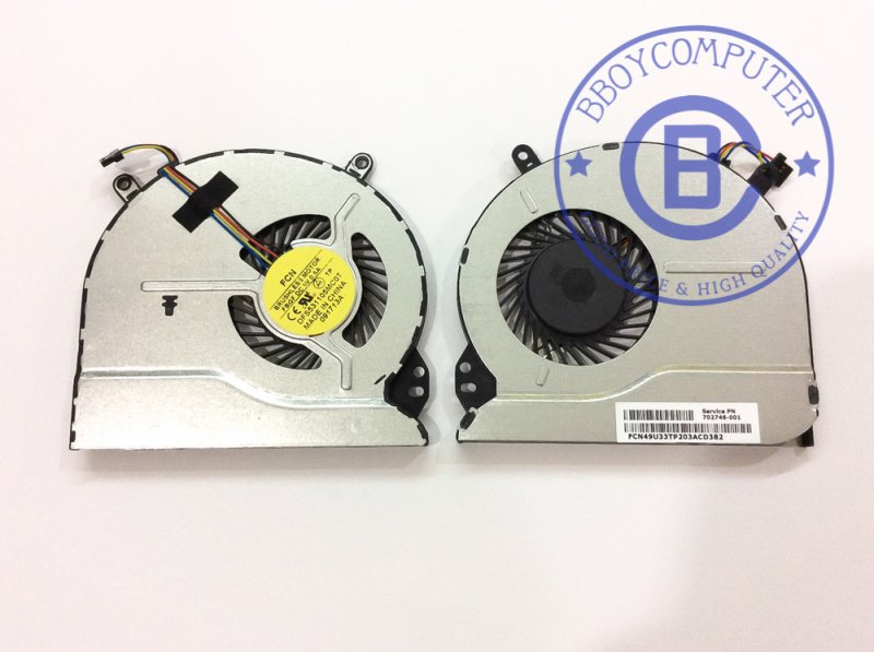 HP Fan พัดลม CPU HP PAVILION SLEEKBOOK 14-B 15-B 16-B 17-B Series 14-1000 14-B031Us