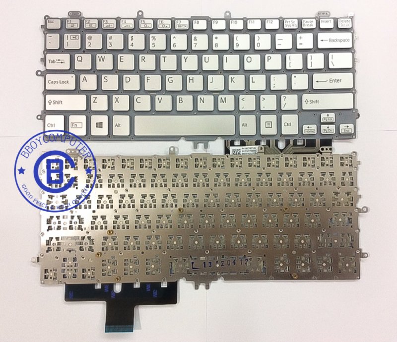 SONY Keyboard คีย์บอร์ด SONY VAIO PRO 11 SVF11 SVP11  11A SVF11N1L2E SVF11N1C5E สีขาว