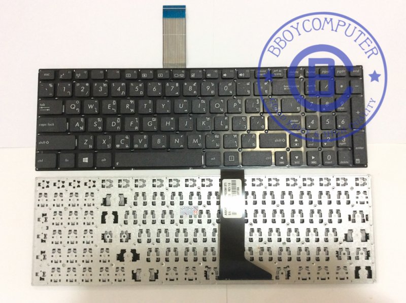 ASUS Keyboard คีย์บอร์ด ASUS A550J A550V F550Z K550 K550C K550J X550 X550C X550D X550CA X550CC X550CL X550L X550VC X550Z X551 X551C X551CA R510Z ไทย อังกฤษ *+