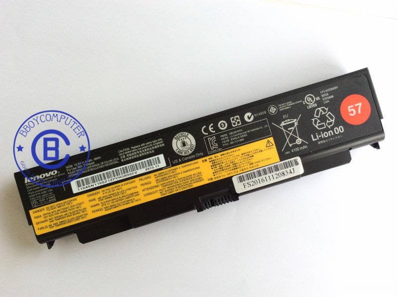 LENOVO Battery แบตเตอรี่ ของแท้  LENOVO THINKPAD  45N1161 T440P T540P L440 L540 W540 ***+++