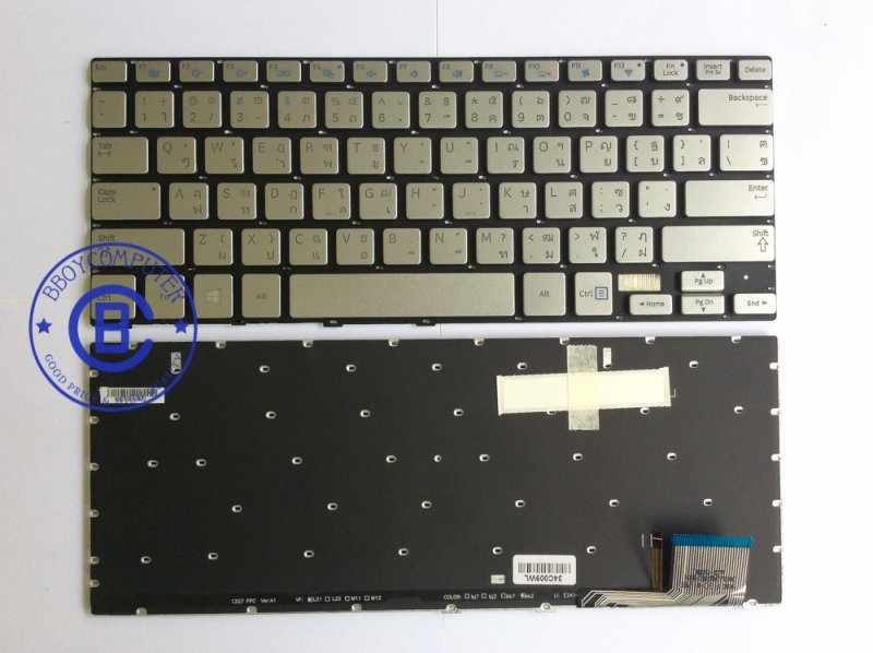 SAMSUNG Keyboard คีย์บอร์ด Samsung 7 Ultra 730U3E NP730U3E 740U3E NP740U3E ไทย อังกฤษ   **++