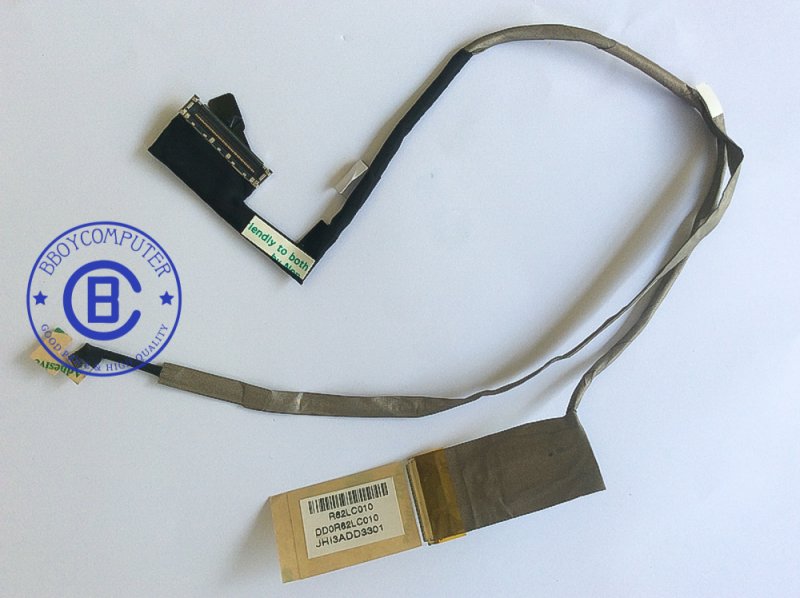 HP LED Cable สายแพรจอ HP Pavilion 14-E 14-D 14-P 14-A 14-B011TX P/N: DD0R62LC040  DD0R65LC030