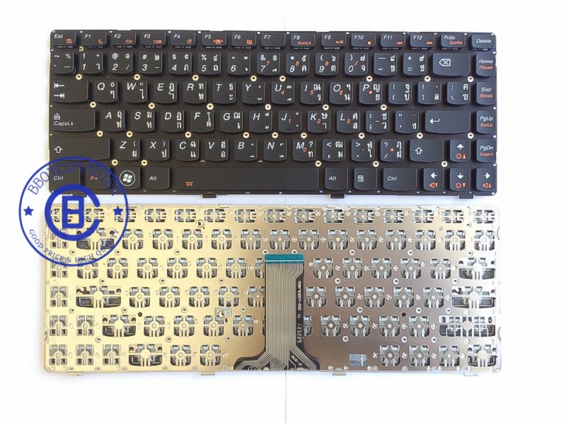  LENOVO Keyboard คีย์บอร์ด LENOVO Y480 Y485 Series ภาษาไทย อังกฤษ