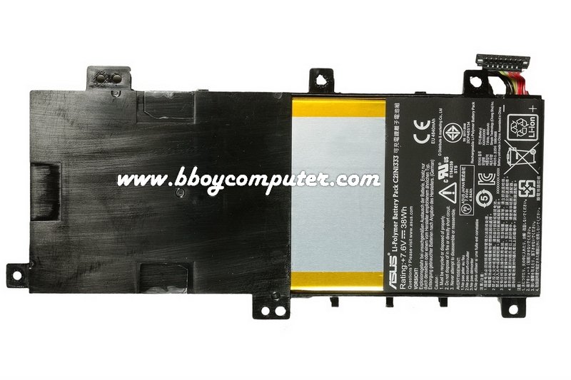 ASUS Battery แบตเตอรี่ ของแท้ ASUS C21N1333 X454 R554l Transformer Book Flip TP550 TP550LA TP550LD C21N1333 ***+++