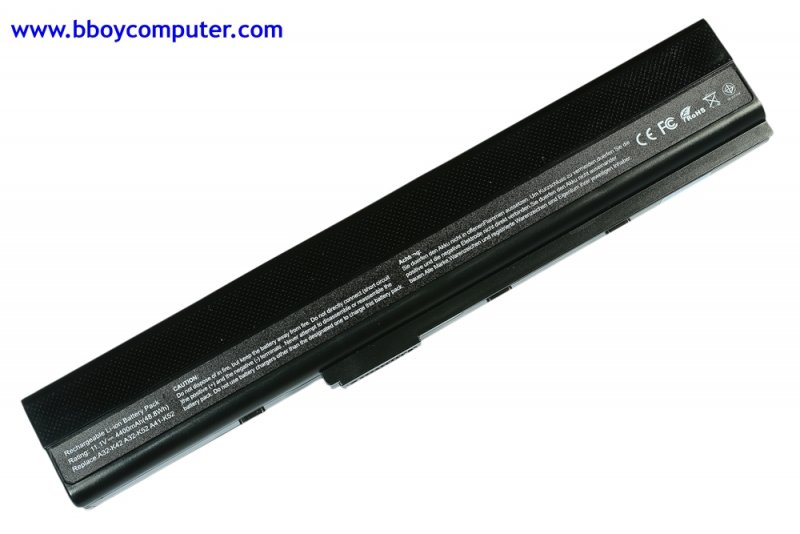 ASUS Battery แบตเตอรี่ ASUS A42F A42J A52F A52J  a42 K52F K52J K52JB K52JC K52JE K52JK K52JR Model A32-K52  แบตมี มอก (OEM)  ***+++