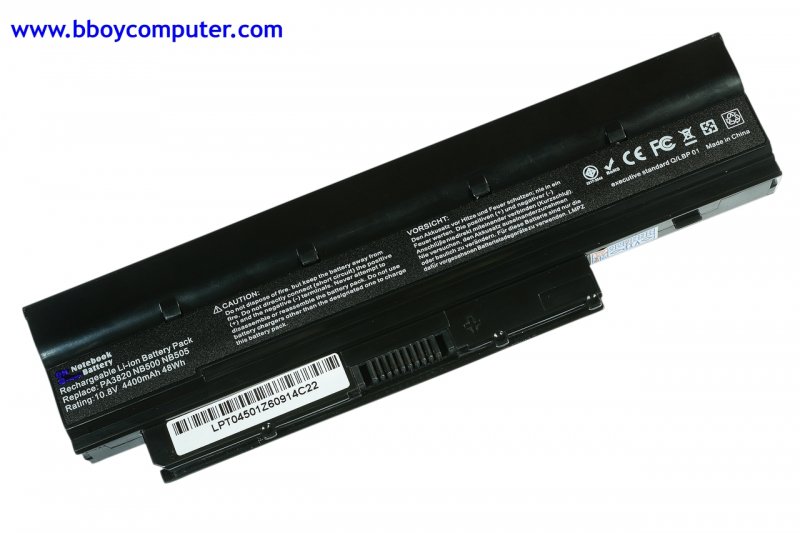 TOSHIBA แบตเตอรี่ TOSHIBA SATELLITE NB500 NB525 NB550,  T210 T215 T230 T235 PA3820U 