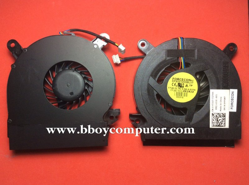 DELL CPU Fan พัดลมโน๊ตบุ๊ค CPU FAN Dell Latitude E6500  Precision M4400 - YP387