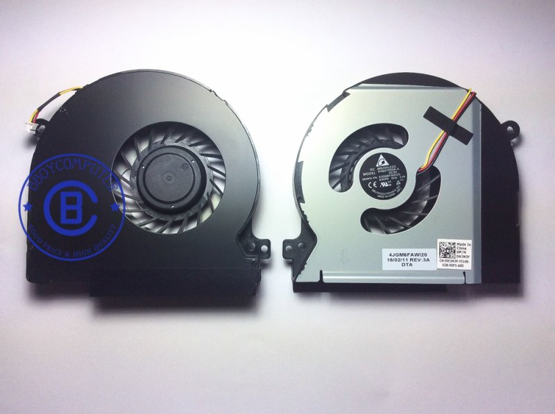 พัดลมโน๊ตบุ๊ค CPU FAN DELL XPS 15 L501X L502X Laptop KSB0705HA-A AC94 4JGM6FAWI00 0W3M3P