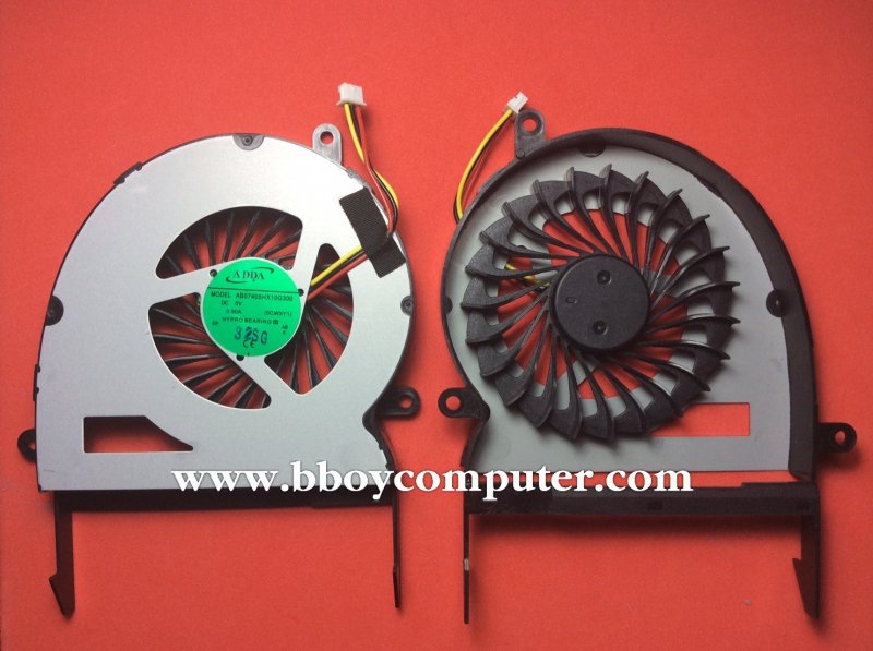 DELL CPU FAN พัดลมโน๊ตบุ๊ค CPU ASUS K45D K45DR K45E45DR Laptop Fan AB07405HX10G300 0CWXY1