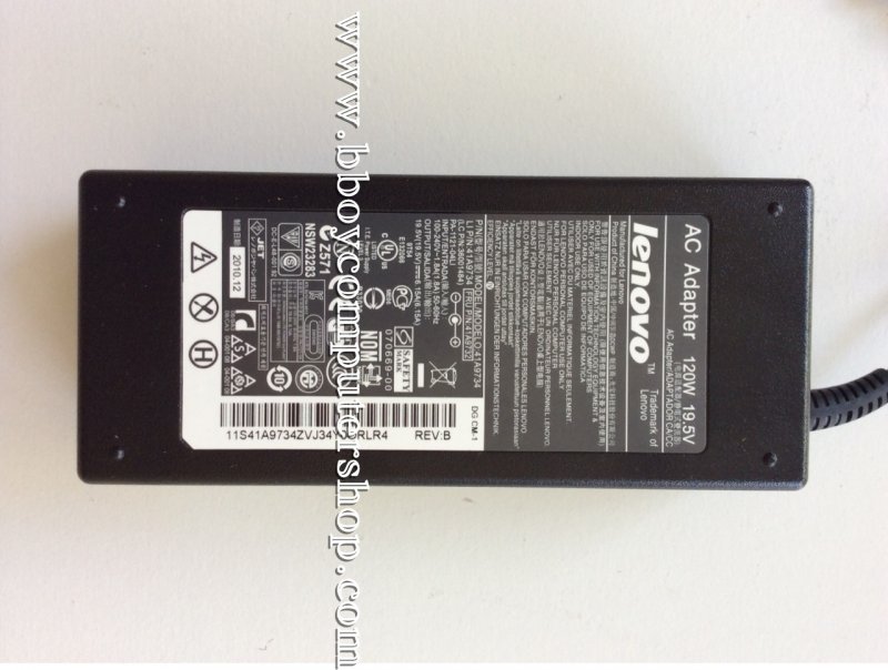 LENOVO Adapter  อะแดปเตอร์ ของแท้  LENOVO 19.5V 6.15A 120 หัว 5.5*2.5 FRU:41A9734