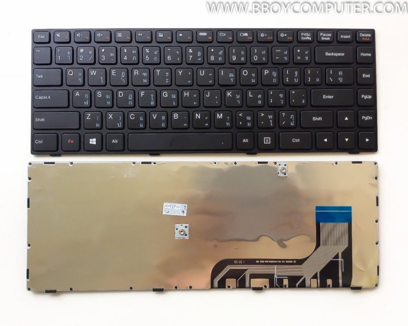 LENOVO Keyboard คีย์บอร์ด LENOVO Ideapad 100-14IBY 100-14  (TH-US)