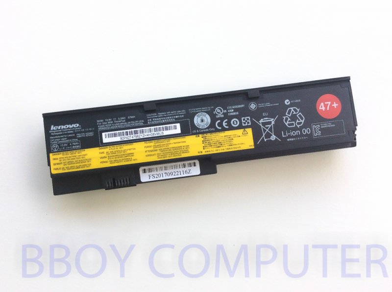 LENOVO Battery แบตเตอรี่ ของแท้ LENOVO THINKPAD X200 X201 X200S X201S X201I
