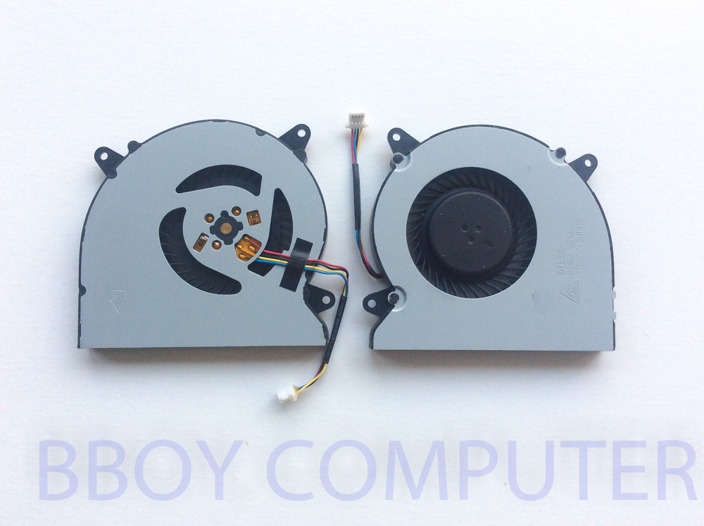 DBTLAP Ventilador De CPU Para Portátil Compatible Con ASUS N750 N750JV N750JK G550J G550JK Ventilador De Refrigeración