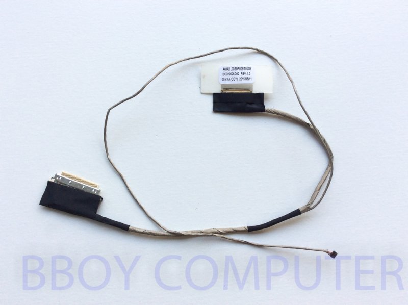 ACER Lcd Cable สายแพรจอ Aspire E5-422 E5-432 E5-473 E5-473G (30pin) DC020025D00 REV: 1.0 หัวเสียบขนาด 30 พิน