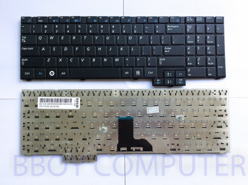 SAMSUNG Keyboard คีย์บอร์ด SAMSUNG R528 R525 NP-R525 R530 R540 NP-R540 SERIES