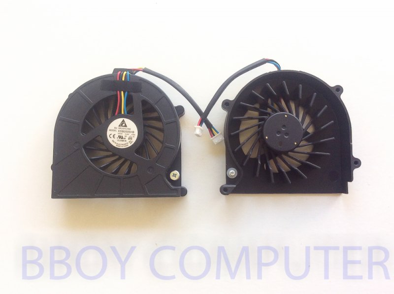 TOSHIBA CPU FAN พัดลมโน๊ตบุ๊ค TOSHIBA SATELLITE PRO C600D C640 L600 L600D L630  - KSB0505HB สายไฟ 4 เส้น