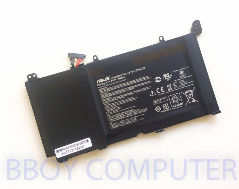 ASUS Battery แบตเตอรี่ ของแท้ VivoBook S551L S551LA S551LB S551LN R553L R553LF K551LN A551L K551L R553LN V551L B31N1336 A42-S551 C31-S551