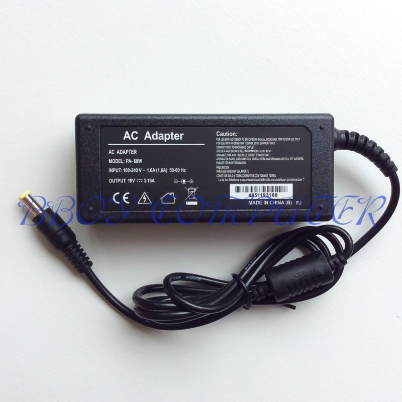 SAMSUNG Adapter อะแดปเตอร์ SAMSUNG 19V3.16A หัว 5.5*3.0 60W RC418