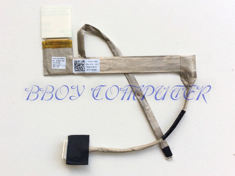 DELL LED Cable สายแพรจอ DELL Inspiron M4040 M4050 N4040 N4050  Vostro 1450 V1450 P/N 50.4IU02.001 0k46NR