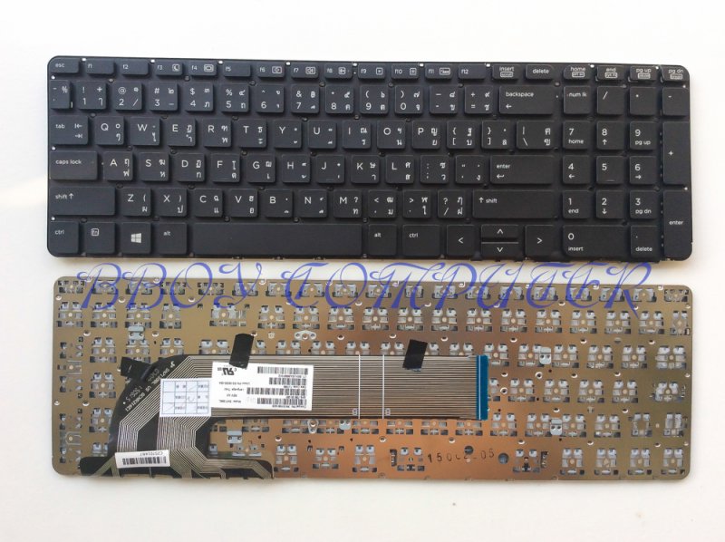 HP Keyboard คีย์บอร์ด HP PROBOOK  450 G0 450 G2 455 G2 450 G1 455 G1 TH-EN 