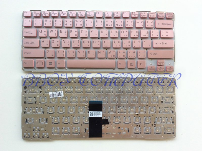 SONY Keyboard คีย์บอร์ด SONY VAIO SVE14A SVE14A1 SVE14A2 TH-EN