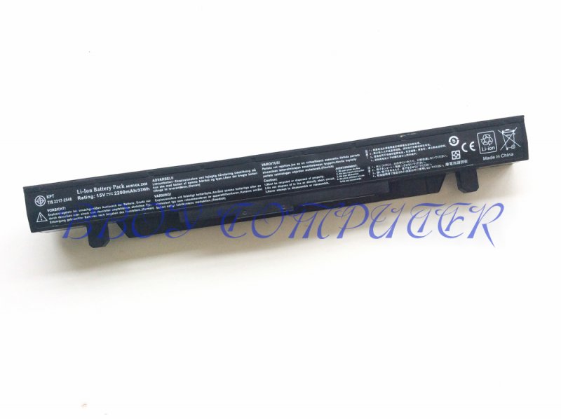 ASUS Battery แบตเตอรี่  ASUS ZX50 ZX50J ZX50JX JX4200 JX4720 GL552 GL552J GL552JX A41N1424 แบต มอก. OEM