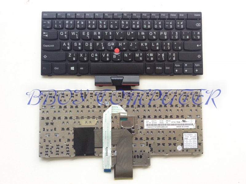 LENOVO Keyboard คีย์บอร์ด LENOVO IBM THINKPAD EDGE E120 E130 E125 X121E E220S TH-EN
