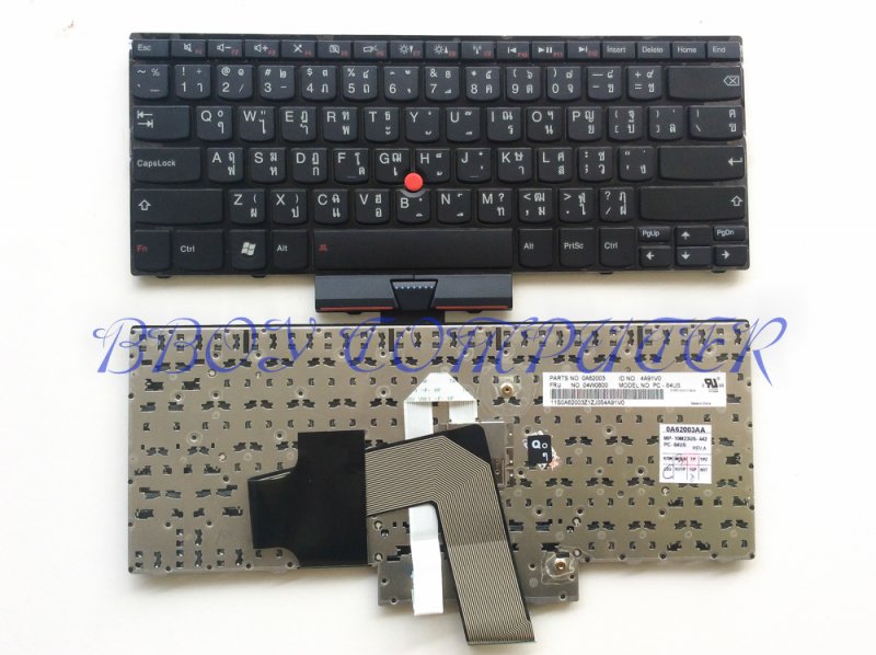 LENOVO Keyboard คีย์บอร์ด LENOVO THINKPAD EDGE E320 E325 E420 E420S E425 TH-EN 