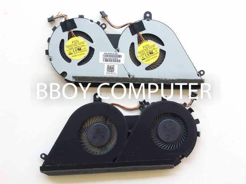 HP CPU FAN พัดลมโน๊ตบุ๊ค HP Envy 14-J 14T-J 14-j104TX 14-J006TX 818110-001