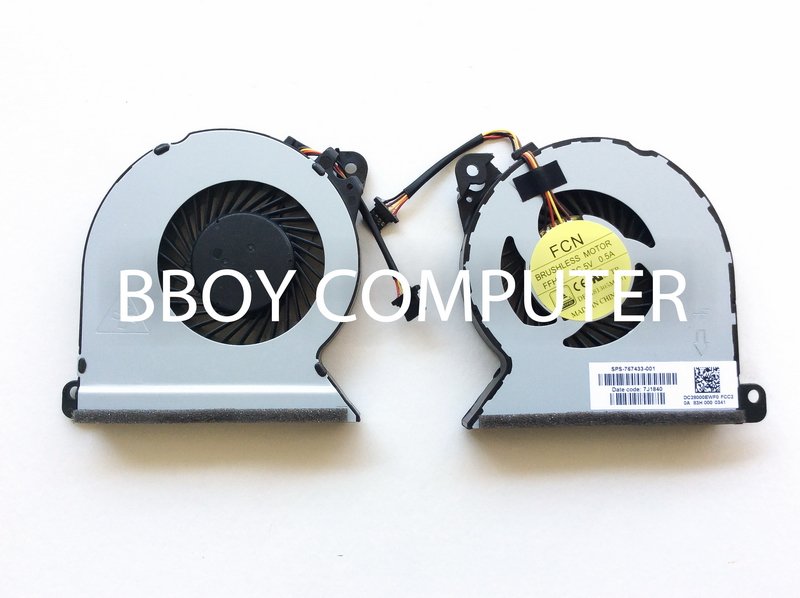 HP CPU FAN พัดลมโน๊ตบุ๊ค HP PROBOOK 450 G2 440 G2 445 G2 455 G2 470 G2 