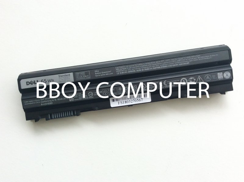 DELL Battery แบตเตอรี่ของแท้ Latitude E6540 E6440 E5530 E5430 E6520 E6420 M2800 N3X1D 65Wh