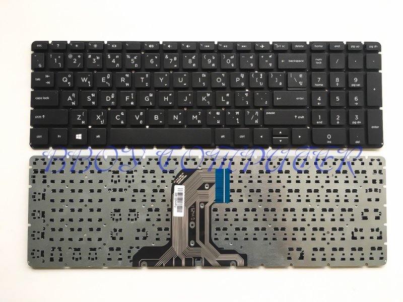 HP Keyboard คีย์บอร์ด HP 15-AC -15-ay-15-AF 15-BA SERIES 250 G4 256 G4 255 G4 TH-EN **++