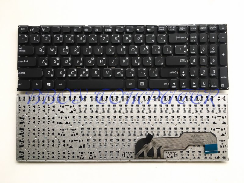 ASUS Keyboard คีย์บอร์ด ASUS K541 K541U K541UA K541UV K541UJ / F541 F541U F541UA F541UV F541UJ X541 (ไทย-อังกฤษ) **++